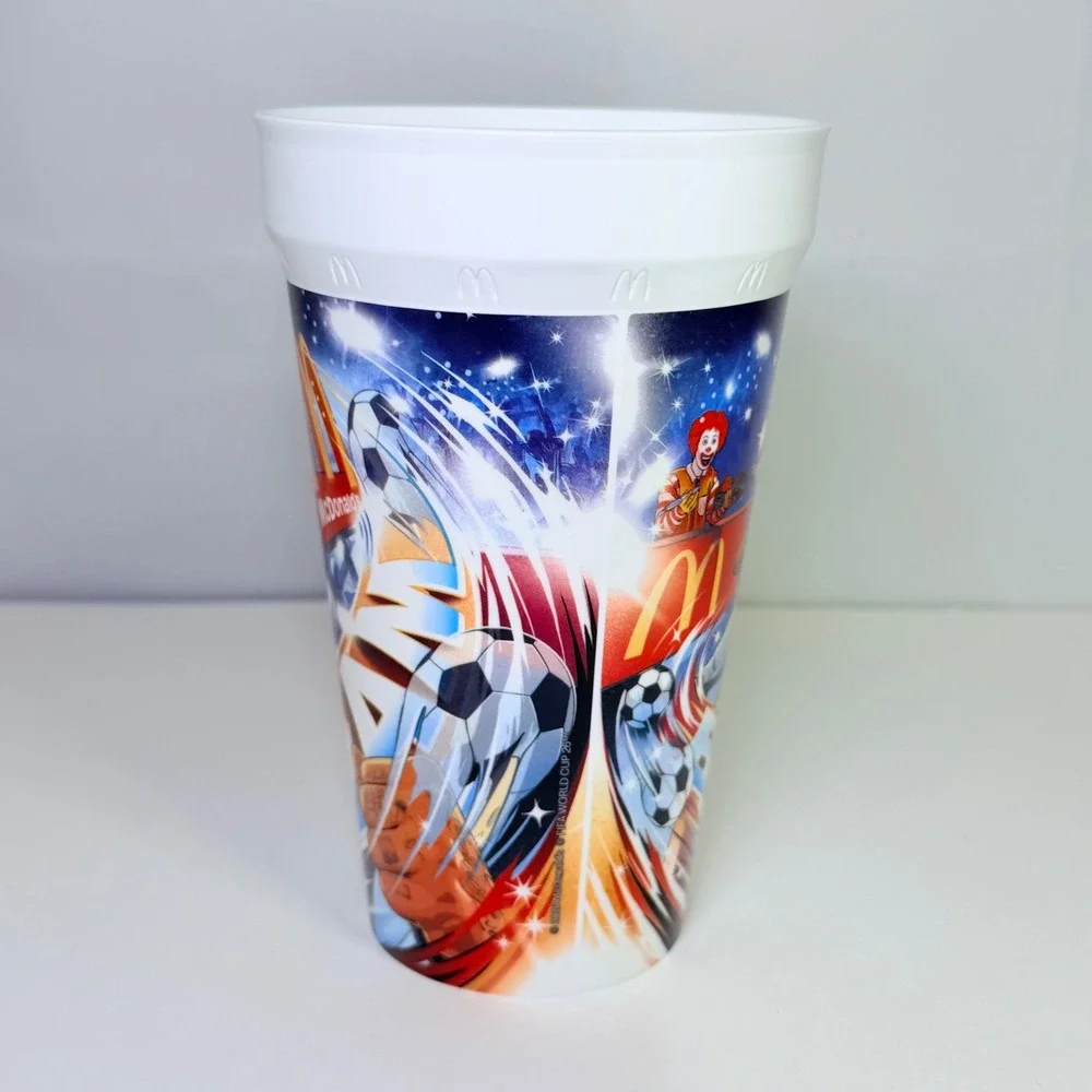 McDonalds 2006 FIFA World Cup David Beckham Soccer Souvenir Plastic Cup 32oz